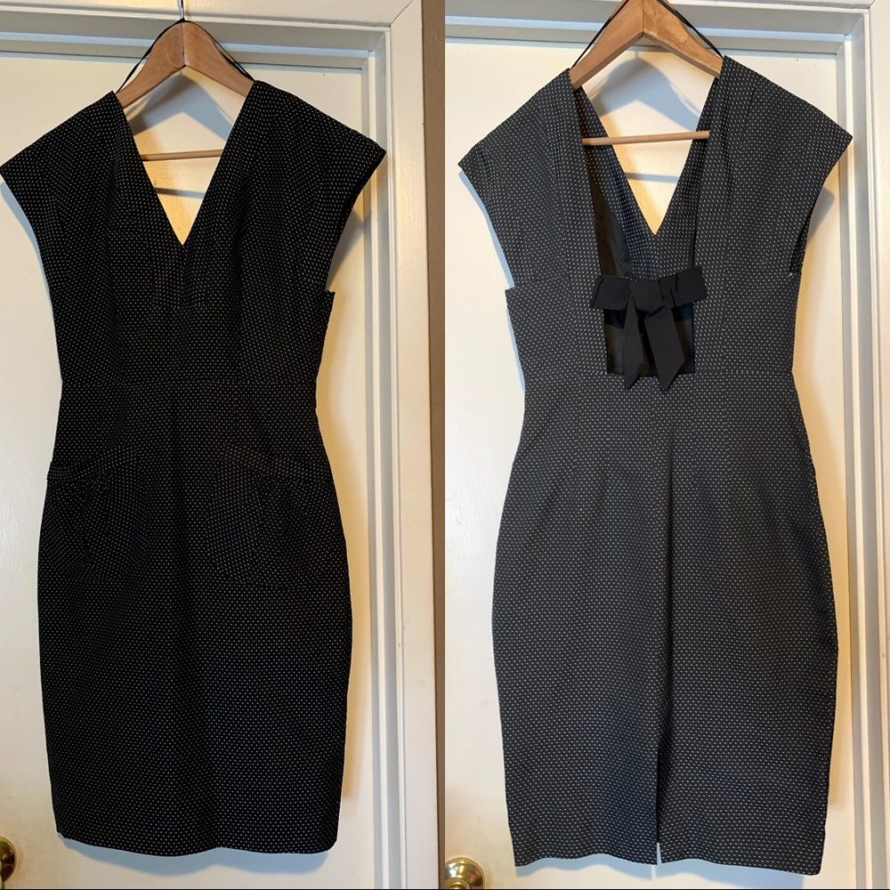 Tracy Reese Polka Dot Sheath Dress